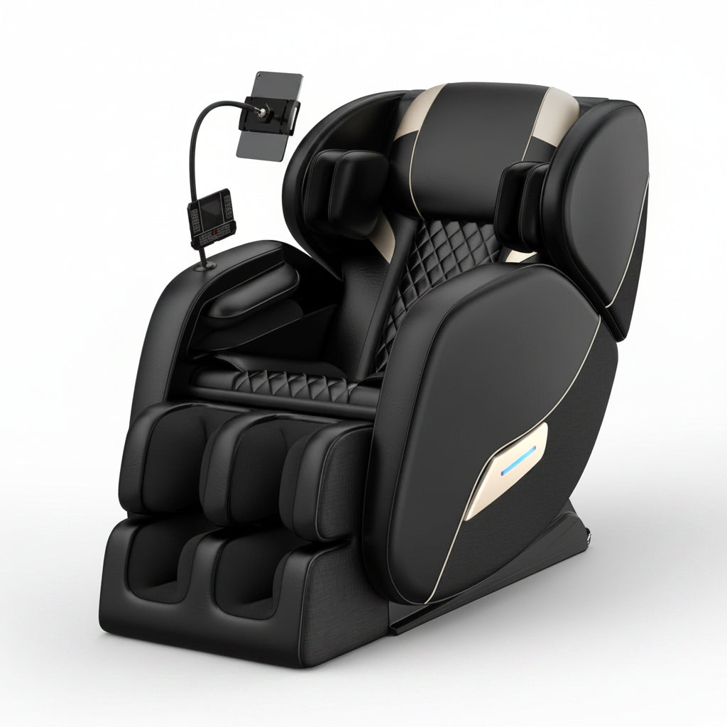 2026 Massage Chair Full Body, Zero Gravity Sl-Track Shiatsu Massage Recliner Chair with Body Scan, 6 Fix Point Rollers,Airbags,Deep Yoga Stretch, Heating Function